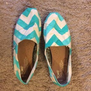 Custom painted Toms